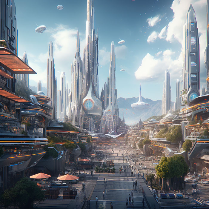 aijessy_Generate_an_image_of_a_futuristic_cityscape_with_toweri_Futuristic Cites for ai