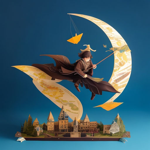 DreamShaper_v5_Hogwarts_castle_on_a_hill_from_Harry_Potter_lay_1