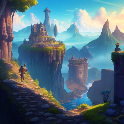 The game world The beginning of an adventureult