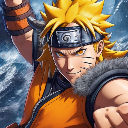 Naruto uzumaki as a viking
