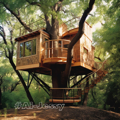 Peaceful Tree House Tranquil Tree House