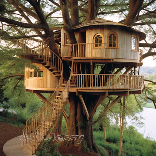 Peaceful Tree House Tranquil Tree House