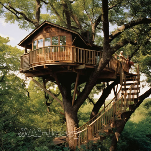 Peaceful Tree House Tranquil Tree House